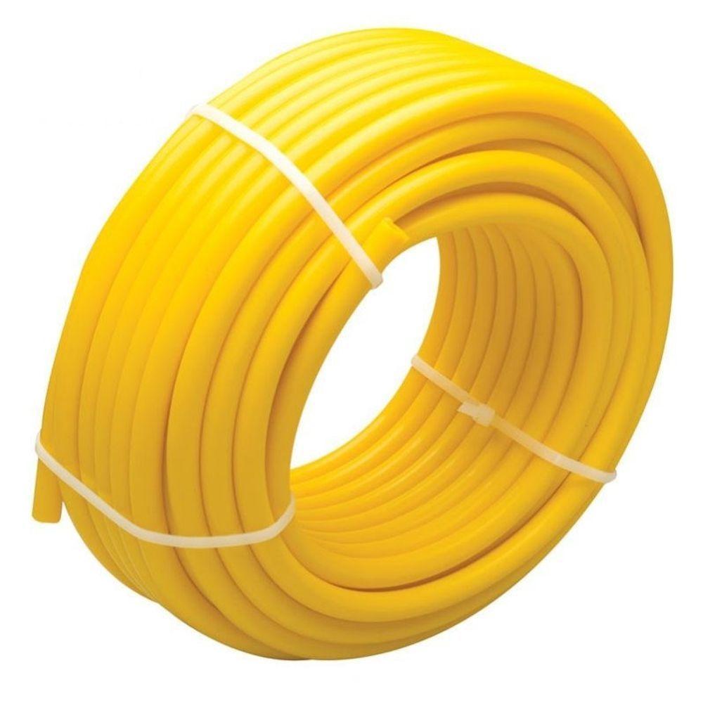 Mangueira Tubo Isolador Cerca Rural Amarelo 25m Zebu 3/8 7/16 Medida 3/8 - 1