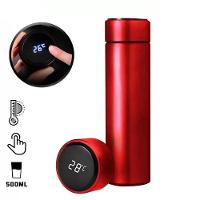 Garrafa Térmica 480ml Com Medidor De Temperatura Digital Led - 1