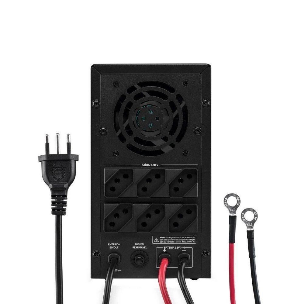Nobreak Intelbras Xnb 1440va Bi+ 6 Tomadas Preto Bivolt... - 1