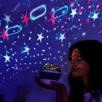 Luminária Projetor Estrelas 360º Abajur Star Master - 3