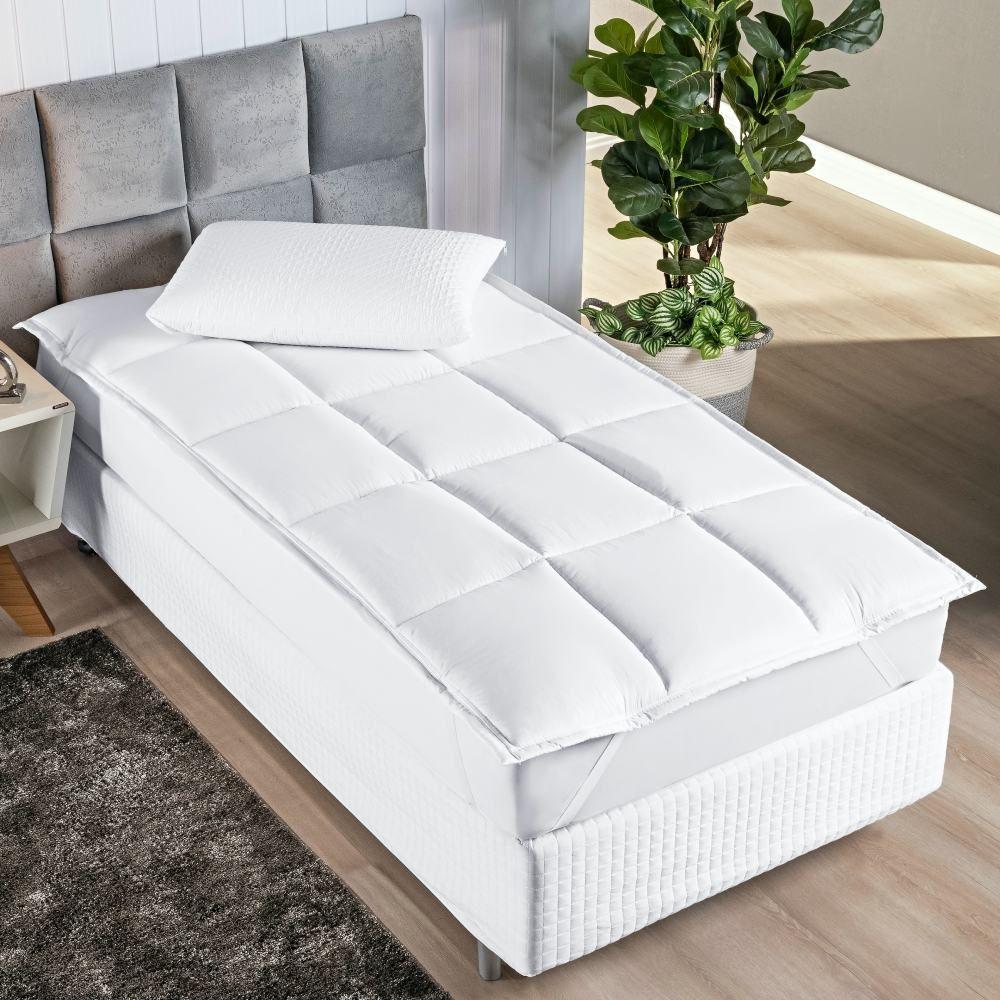 Pillow Top Solteiro Suavitec Micropercal 200 Fios - 1 Peça - 3
