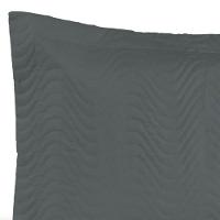 Kit Portas Travesseiros Silver Percal 180 Fios 50cm X 70cm 2 Peças - Grafite - 2