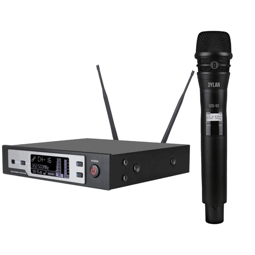 Microfone Dylan Qs-10 Sem Fio - 1