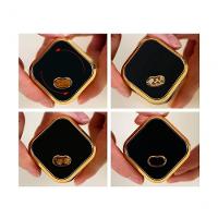 Porta Temperos Galheteiro Condimentos Dourado Suporte 4pçs