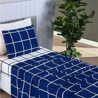 Jogo De Lençol Solteiro Micropercal 200 Fios Austin 3 Peças - Marinho - 1