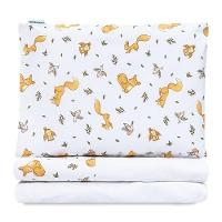 Jogo De Lençol Para Berço Americano 100% Algodão 3 Peças - Raposinha - 1