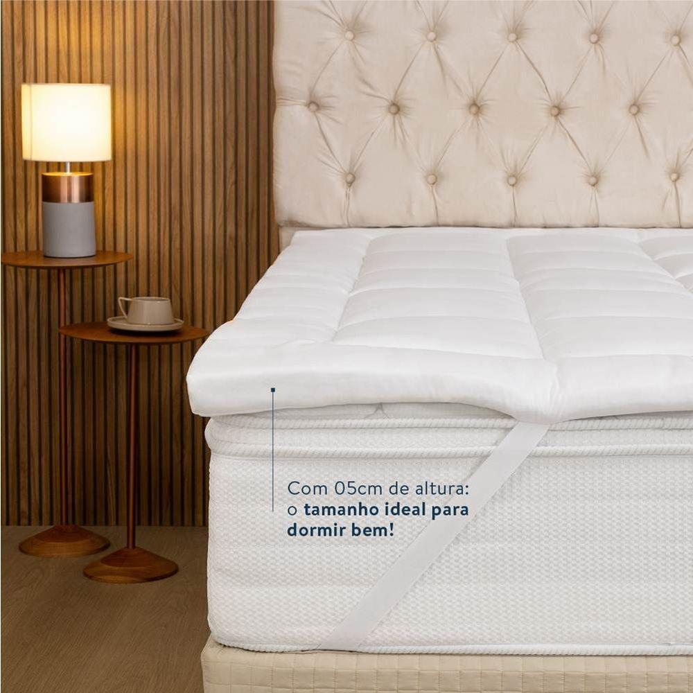 Pillow Top King Toque De Pluma 200 Fios - 1 Peça - 5