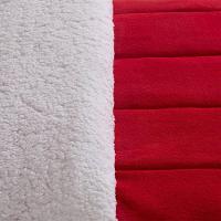 Edredom Solteiro Coberdrom Noruega Sherpa-mantinha 1 Peça - Vermelho - 3