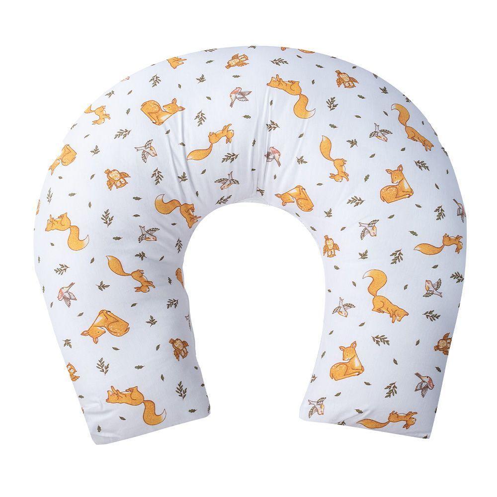 Almofada De Amamentação Baby Percal 200 Fios Algodão - Raposinha - 1