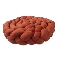 Trança Protetora Para Berço E Cama Percal 200 Fios Liso - Terracota - 1