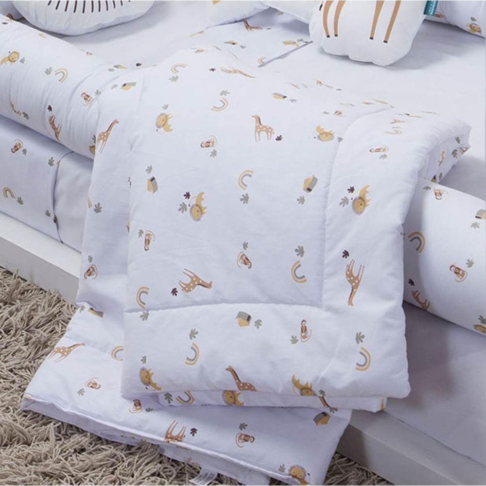 Edredom Para Berço Percal 200 Fios 100% Algodão 1 Peça - Boho Safari - 2