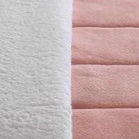 Edredom Solteiro Coberdrom Noruega Sherpa-mantinha 1 Peça - Rosa - 2