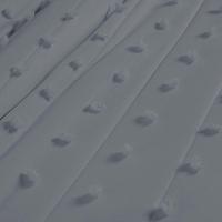 Cobre Leito Casal Padrão Poppy Micropercal 300 Fios 3 Peças - Cinza - 5