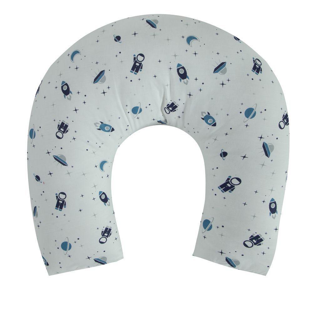 Almofada De Amamentação Baby Percal 200 Fios Algodão - Space - 1