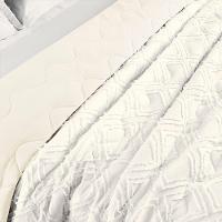 Cobre Leito Queen Aveline Micropercal 300 Fios 3 Peças - Off White - 3