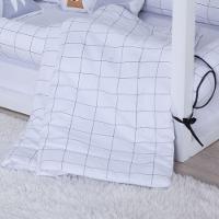 Edredom Para Berço Percal 200 Fios 100% Algodão 1 Peça - Grid - 2