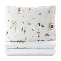 Jogo De Lençol Para Berço Americano 100% Algodão 3 Peças - Conto De Fadas - 1