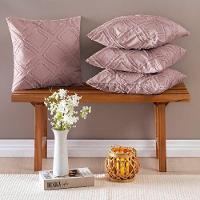 Kit 04 Almofadas Cheias Aveline 45cm X 45cm - Rose - 2