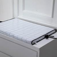 Trocador De Quarto Baby Percal 200 Fios 100% Algodão - Grid - 2