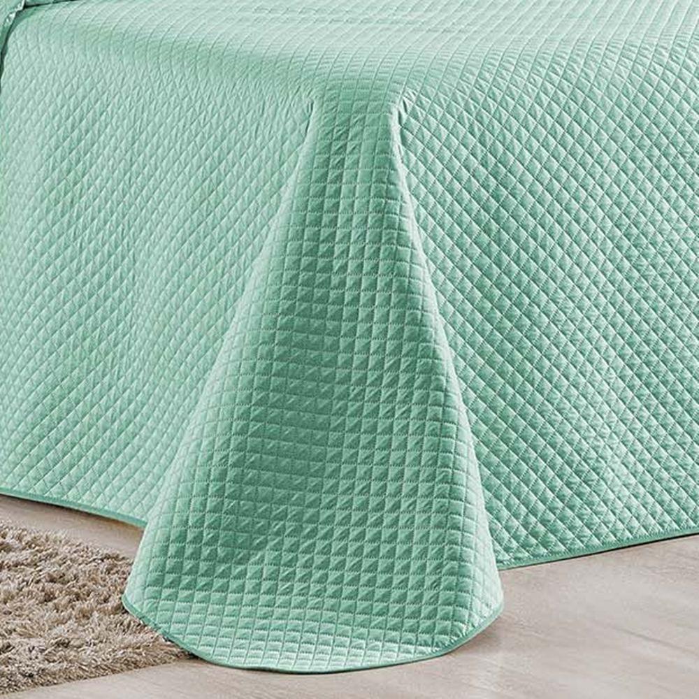 Cobre Leito Queen Bouti Mavie Geométrico 180 Fios 3 Peças - Tifany - 2