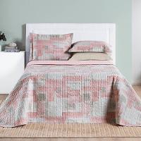 Cobre Leito King Cotton Select Dupla Face 200 Fios 3 Peças - Quadri - 4