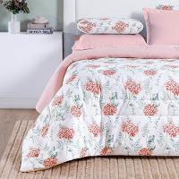 Edredom King Cotton Select Dupla Face 200 Fios 1 Peça - Hortência - 2