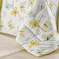 Edredom Queen Borboleta Estampado 150 Fios 100% Algodão 3 Peças - 2