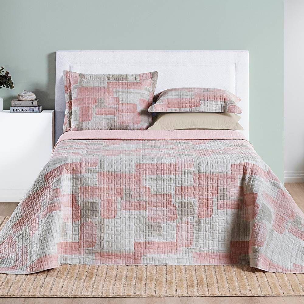 Cobre Leito Queen Cotton Select Dupla Face 200 Fios 3 Peças - Quadri - 3