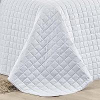 Cobre Leito King Montreal Algodão 150 Fios 3 Peças - Branco - 3