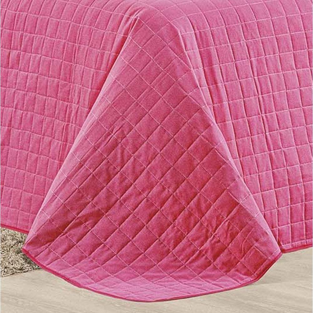 Cobre Leito Casal Padrão Montreal Algodão 150 Fios 3 Peças - Pink - 3