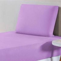 Jogo De Lençol Solteiro Malha 100% Algodão 2 Peças - Lilas - 2