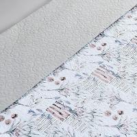 Cobre Leito Queen Cotton Select Dupla Face 200 Fios 3 Peças - Protea - 2