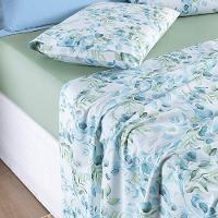 Jogo De Lençol Queen Cotton Select Estampado 200 Fios 4 Peças - Forest - 1