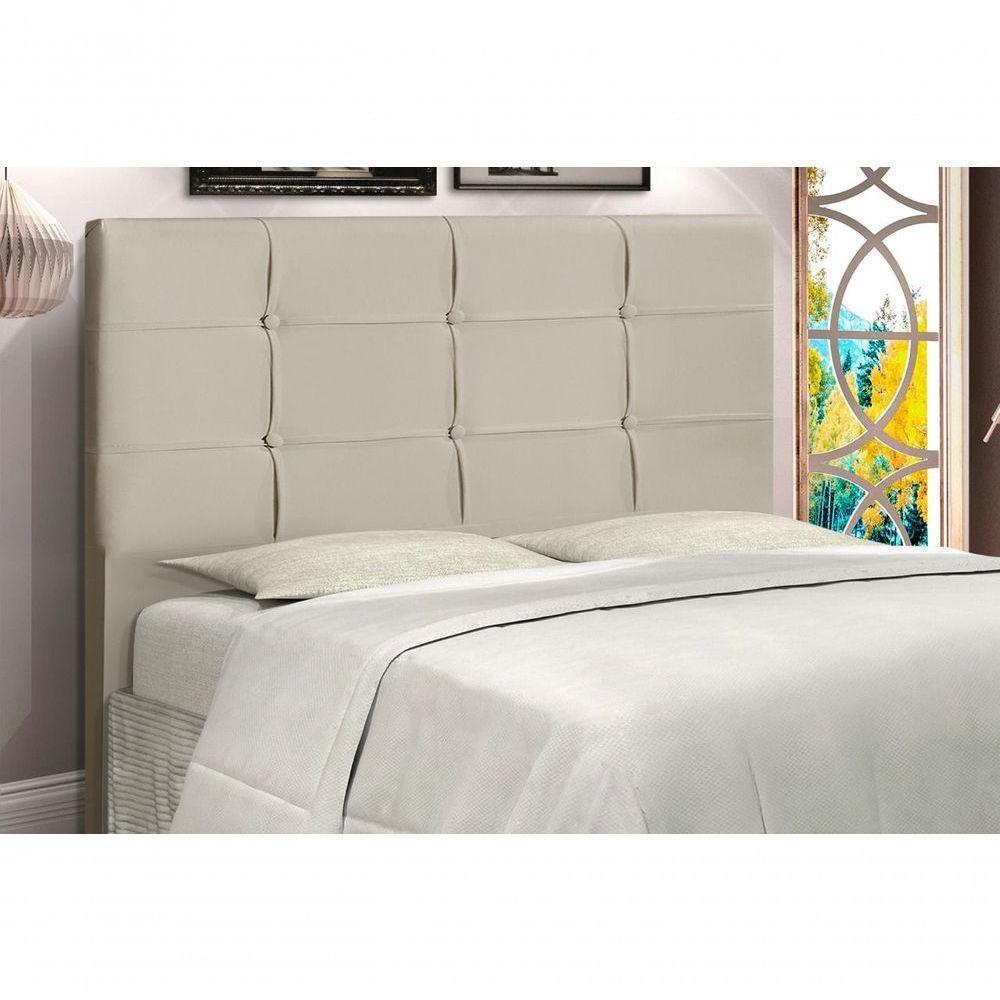Cabeceira Casal King Size 195 Cm Hylux New Foam Para Cama Box Estofada - 1