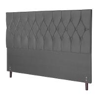 Cabeceira Ram 1500 Chumbo Estofada Para Cama Box Solteiro 94cm Quarto Luxo - 1