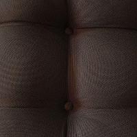 Cadeira Costela Com Puff Para Sala De Estar Élpis Móveis Linho Marrom - 3