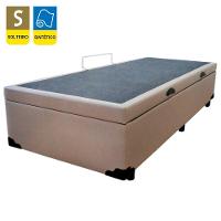Cama Box Baú Solteiro Sintético Sereneprime Bege 88x188x44 - 2