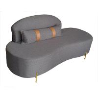 Sofá Orgânico 2 Lugares Living Maitê 1,80m Élpis Móveis Linho Grafite - 1