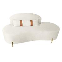 Sofá Orgânico 2 Lugares Living Maitê 2,20m Élpis Móveis Linho Bege - 2