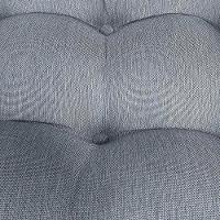 Kit Sofá 2 Lugares E 2 Poltronas Beny Com Base De Madeira Linho Cinza - 3