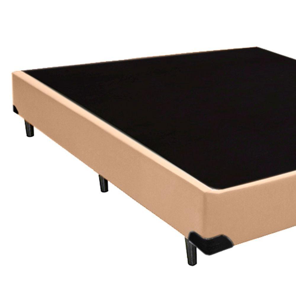 Cama Box Casal Sintético Sereneprime Bege 138x188x40 - 5