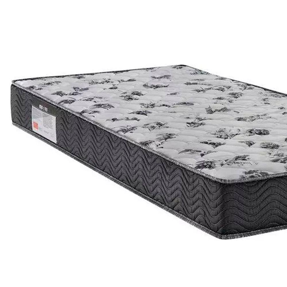 Cama Box Solteiro Sintético + Colchão De Espuma D33 - Sereneprime - 88cm Branco - 7