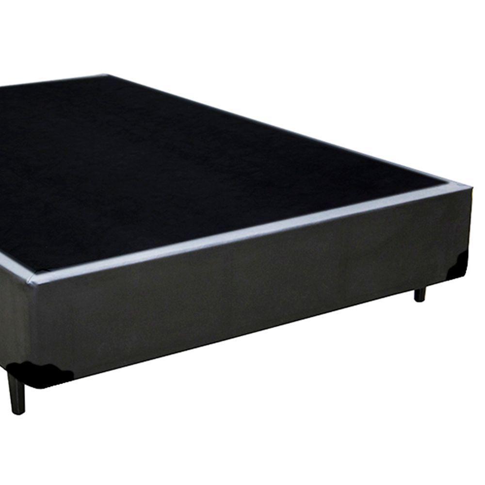Cama Box Casal Sintético Sereneprime Cinza 138x188x40 - 4