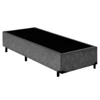 Cama Box Solteiro Suede + Colchão De Espuma D33 - Sereneprime - 88cm Bege - 5