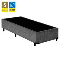 Cama Box Solteiro Suede Sereneprime Cinza 88x188x40 - 5