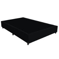 Cama Box Casal Suede + Colchão De Espuma D33 - Sereneprime - 138cm Preto - 5