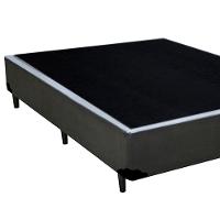 Cama Box Casal Sintético Sereneprime Cinza 138x188x40 - 5