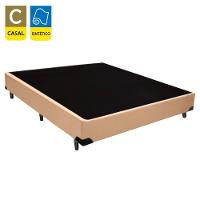 Cama Box Casal Sintético Sereneprime Bege 138x188x40 - 2