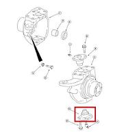 Embuchamento Inferior Direção Rd406 Rd406 580l 580m 580n Eixo Carraro 4x4 - 5