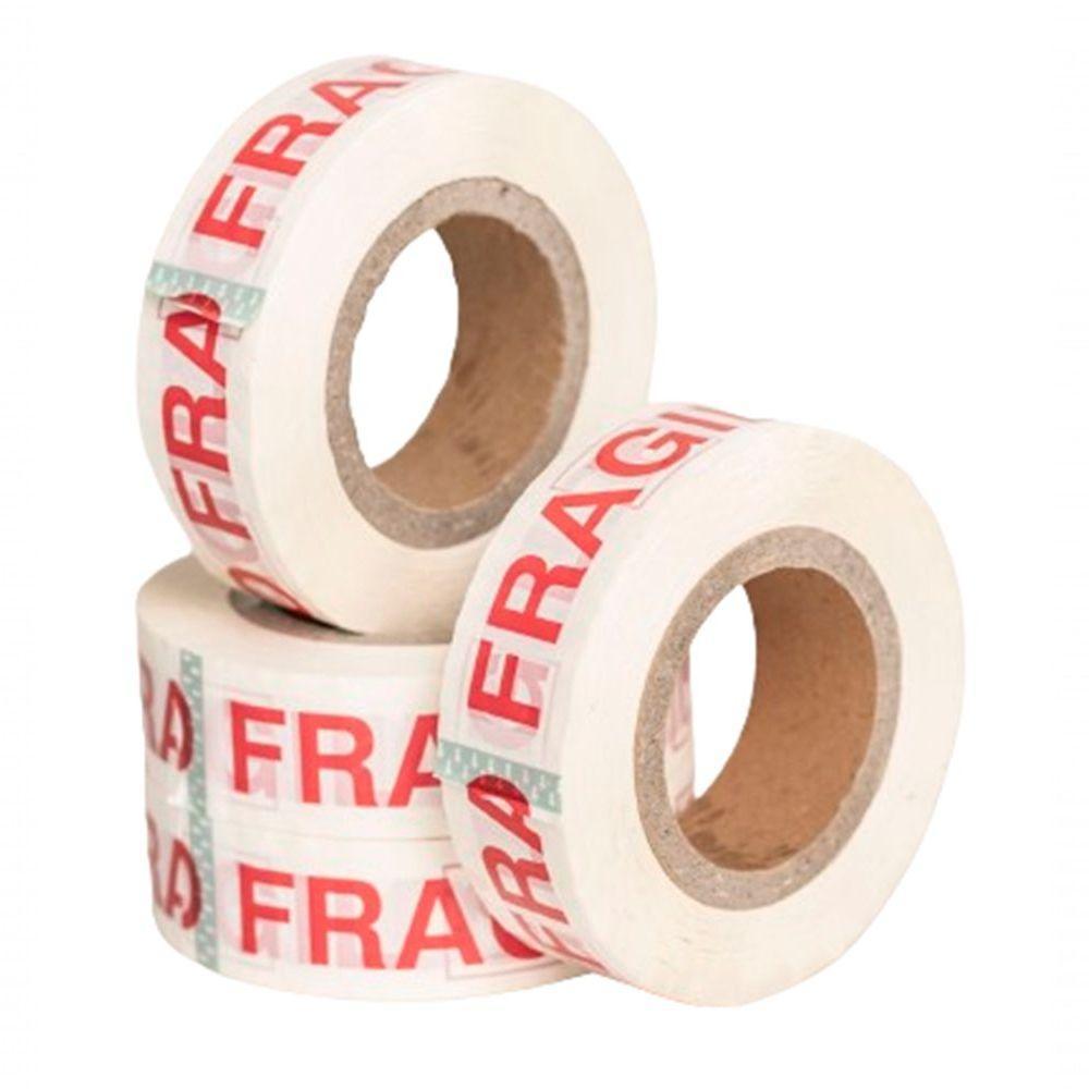 Fita Adesiva Frágil Cuidado 44mm X 200metros 7unid - 1